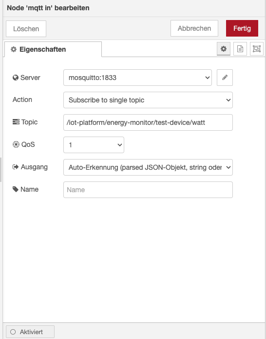 MQTT Node